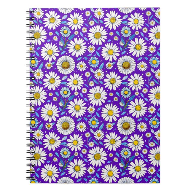 Daisies and Leaves Notebook (Front)