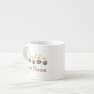 Daisies and Roses Best Nana Gifts Espresso Cup