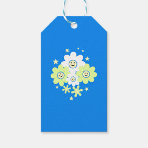 Daisies and Stars Gift Tags