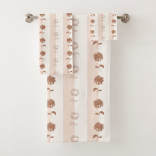 Daisies Bath Towel Set