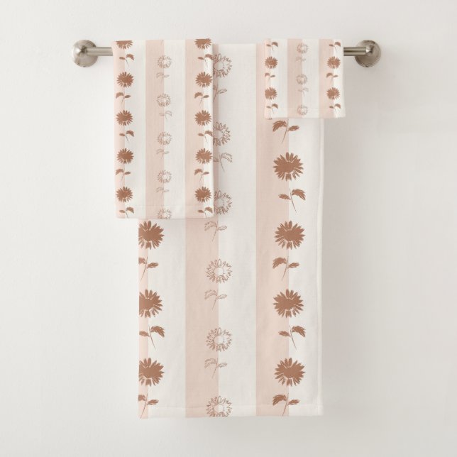 Daisies Bath Towel Set (Insitu)