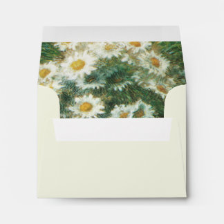 Daisies Bouquet Wedding Envelope A2