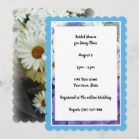 Daisies Bridal Shower Summer Invitation
