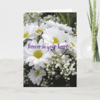 DAISIES DAY OF REMEMBRANCE CARD