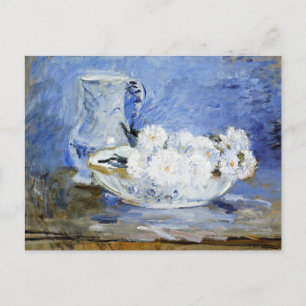 Daisies, fine art painting by Berthe Morisot, Postcard
