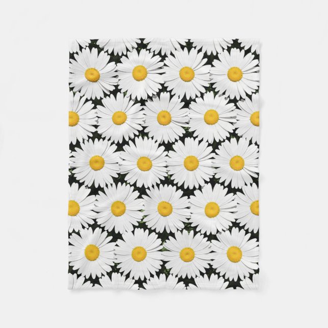 Daisies Fleece Blanket (Front)