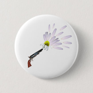 Daisies for bullet 6 cm round badge