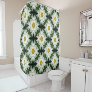 Daisies from my heart.... shower curtain