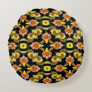 Daisies Galore..... Round Cushion