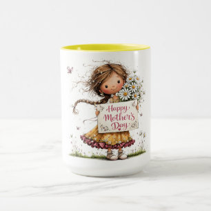 Daisies & Heartfelt Mother’s Day Joy Mug