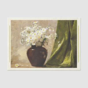 Daisies in a vase, Paul Fisher Decoupage Tissue Paper