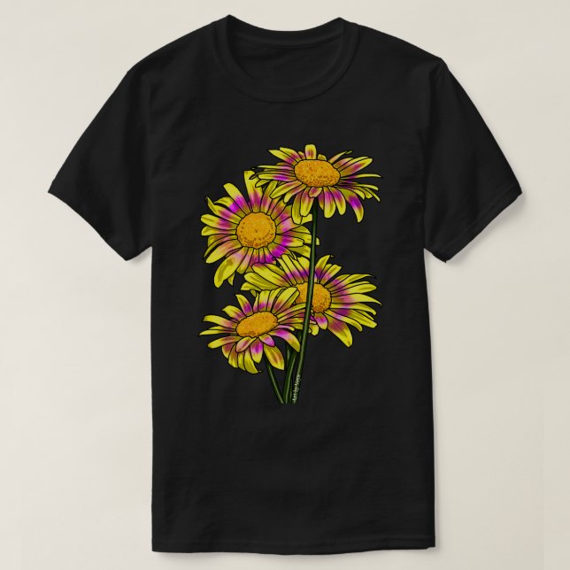 Daisies Intersex T-Shirt (Design Front)