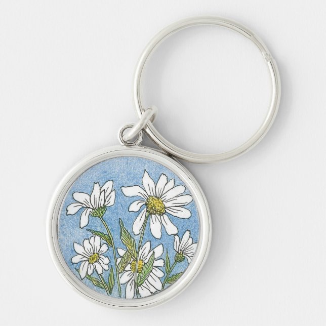 Daisies Keychain (Front)