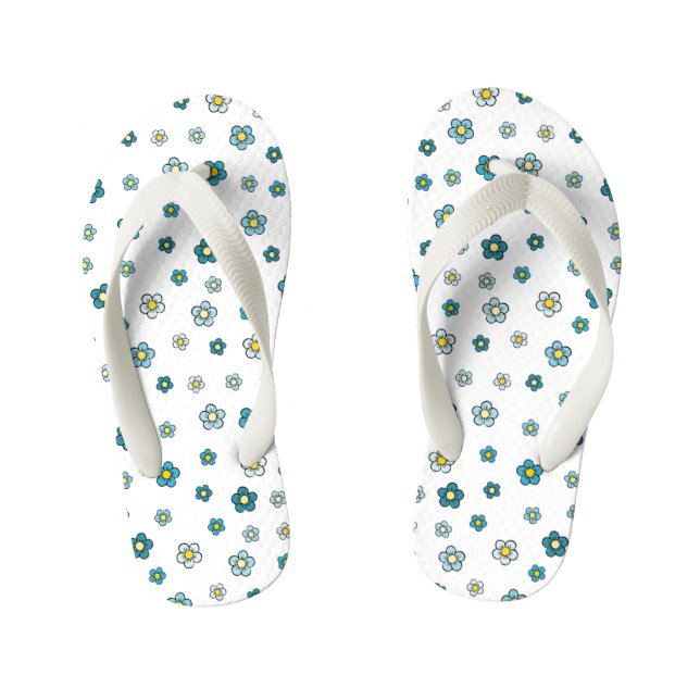 Daisies Kid's Jandals (Footbed)