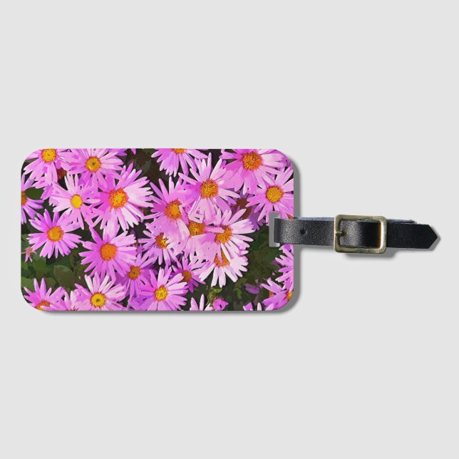DAISIES LUGGAGE TAG (Front Horizontal)