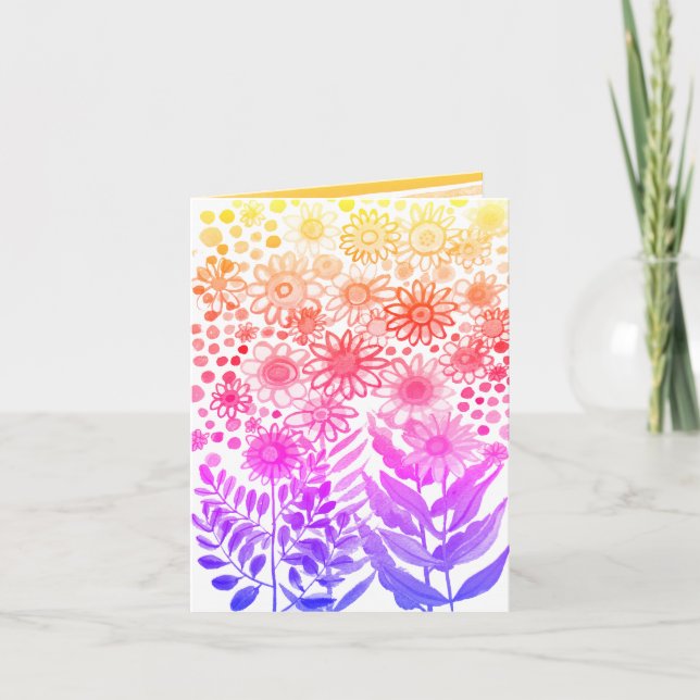 Daisies  note card (Front)