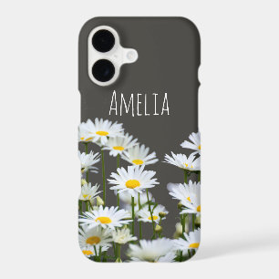 Daisies on Grey Personalised