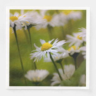 Daisies Photograph Napkin