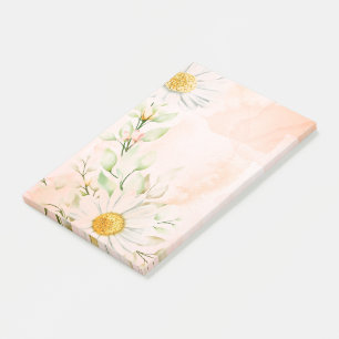 Daisies post-it notes