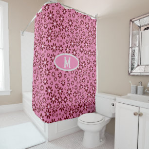 Daisies Simple Stylish Modern Shower Curtain