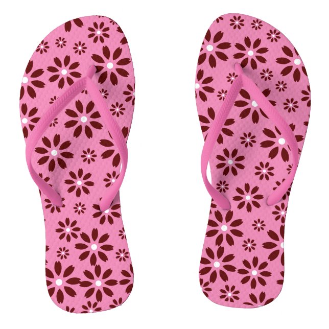 Daisies Simple Stylish Summer Women's  Jandals (Footbed)