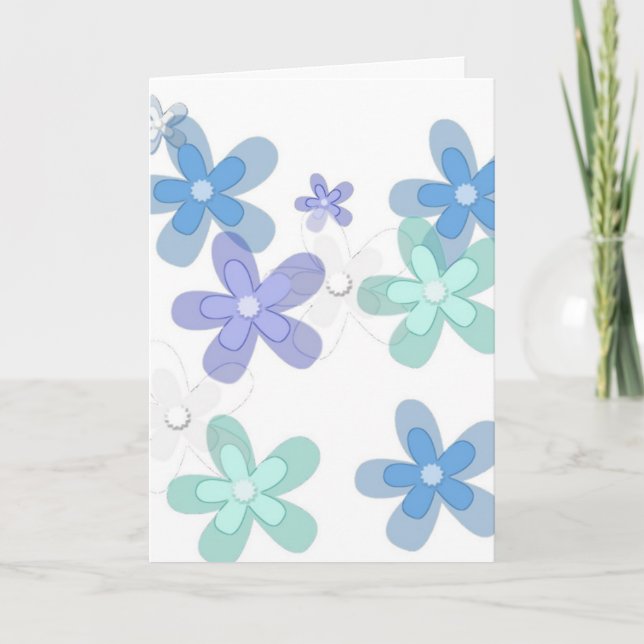 Daisies thank you note cards (pack of 6) (Front)