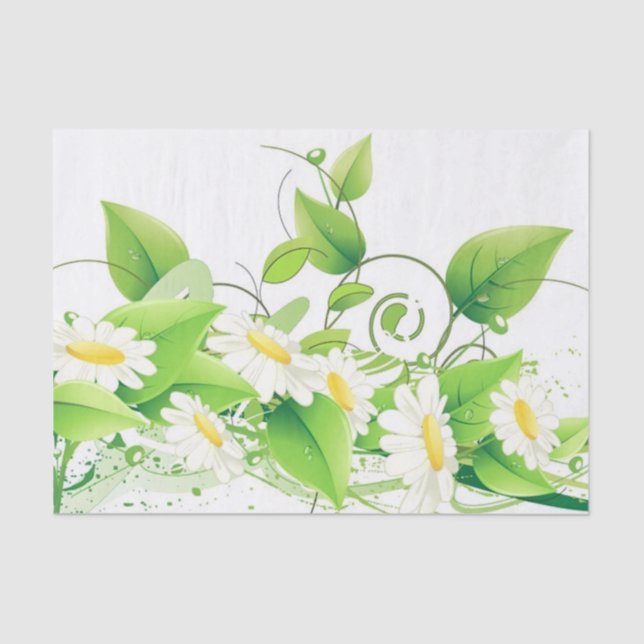 Daisies Tissue Paper (Front)