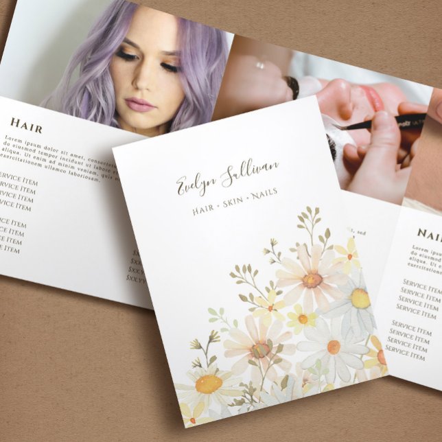 Daisies trifold brochure (Creator Uploaded)