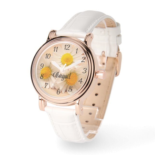 Daisies with Name Watch (Angle)