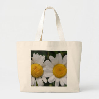 Daisies Won't Tell Large Tote Bag