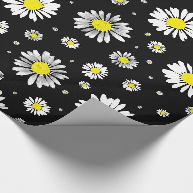 Daisies Wrapping Paper (Corner)