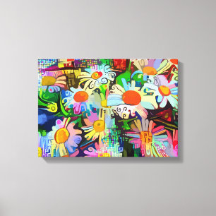 Daisies- Zazzle_Growshop. Canvas Print