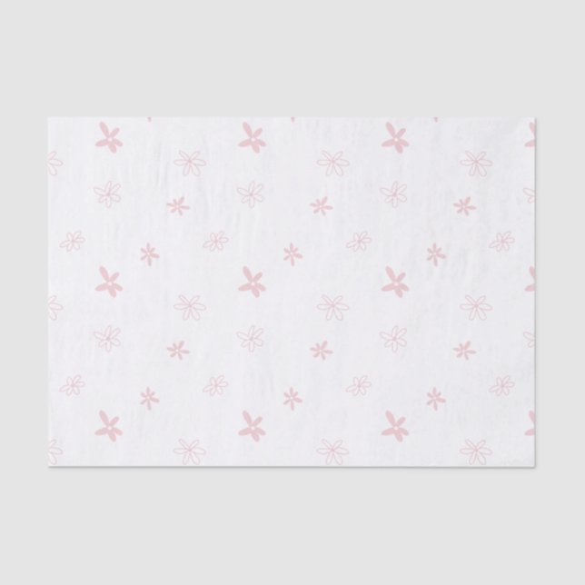 Daisy 10lb Tissue Paper, White Paper (Front)