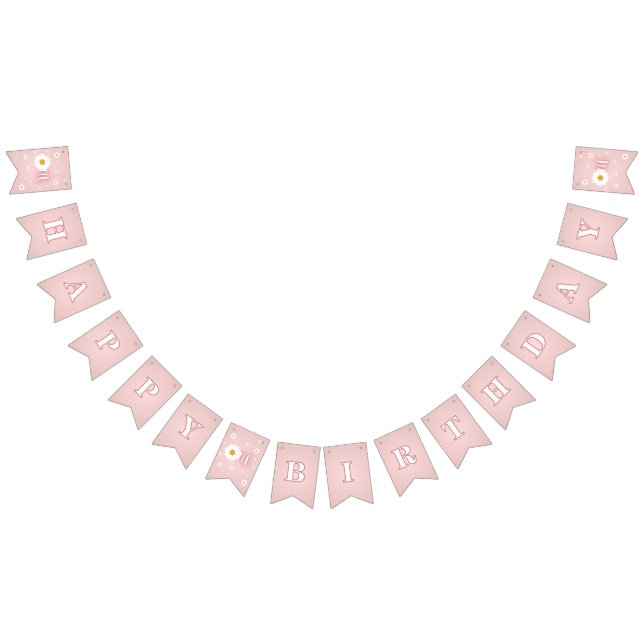 Daisy 1st Birthday Bunting (All)