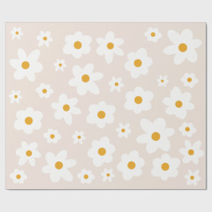 Daisy 1st Birthday Wrapping Paper