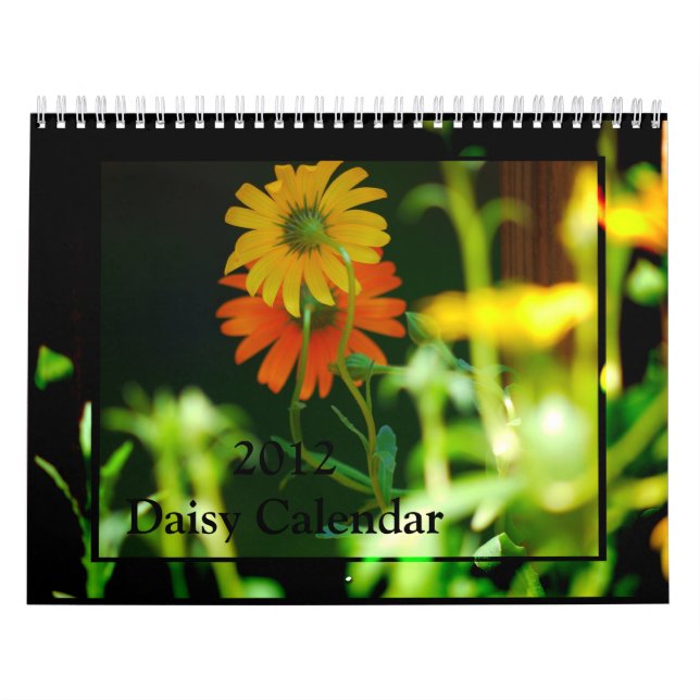 Daisy- 2016 calendar (Cover)