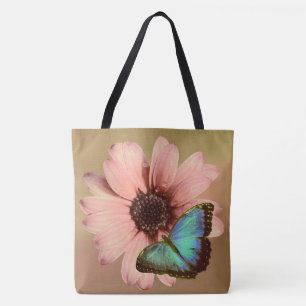 Daisy and Butterfly Tote Bag