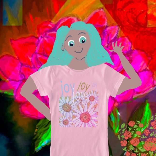 Daisy and Daffodils: Floral Dreams of Joy T-Shirt (Creator Uploaded)