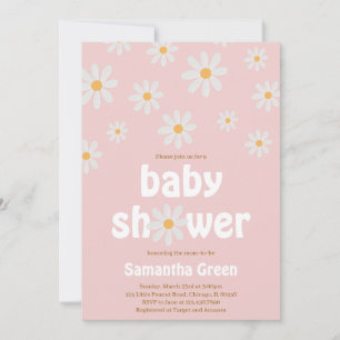 Daisy Baby Shower Invitation