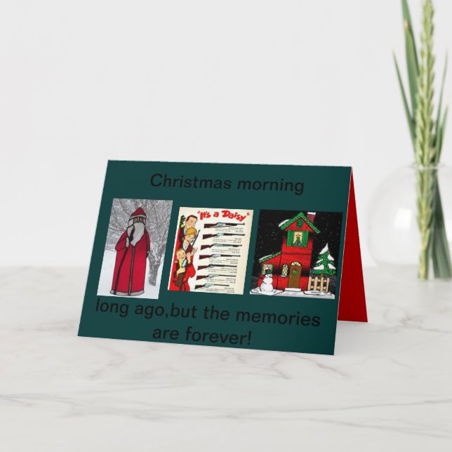 Daisy BB guns christmas card (Front)