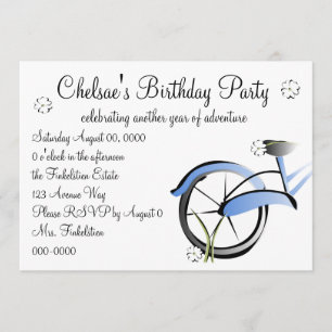 Daisy Bike Ride Invitation
