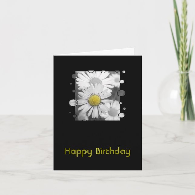 Daisy Birthday Card (Front)