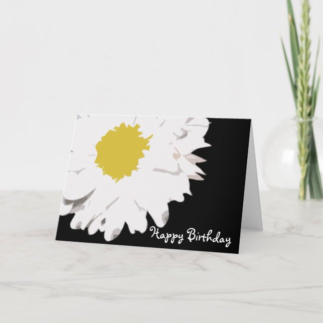 Daisy Birthday Card (Front)