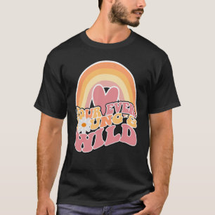 Daisy Birthday Four Ever Young and Wild Boho 4th B T-Shirt