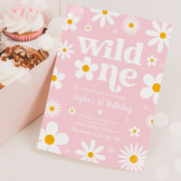 Daisy Birthday Party Boho Wild One 1st Birthday