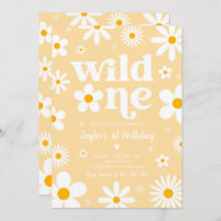 Daisy Birthday Party Boho Wild One 1st Birthday