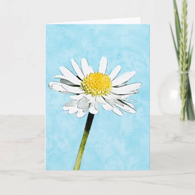 Daisy Blank Card (Front)