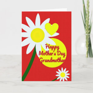 Daisy Bloom Mothers Day Card