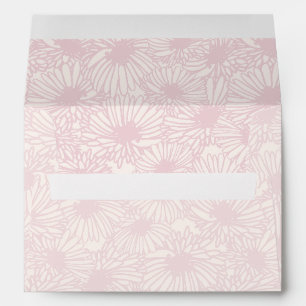 Daisy Blooms - Blush Pink Envelope