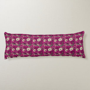 Daisy Bouquet French Country Garden Inspired Trave Body Cushion